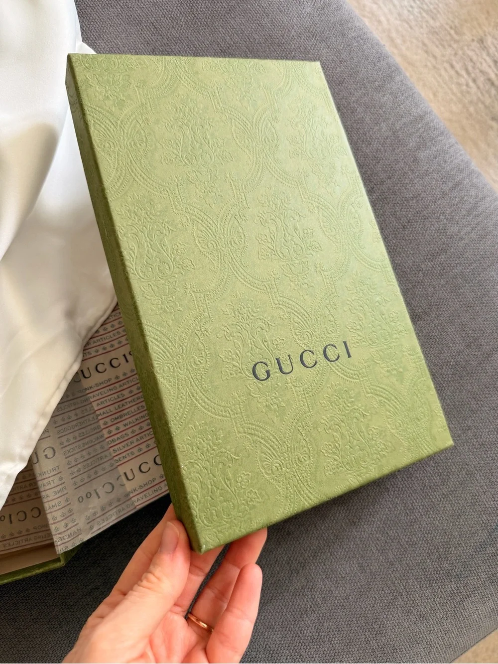 Gucci designer packaging